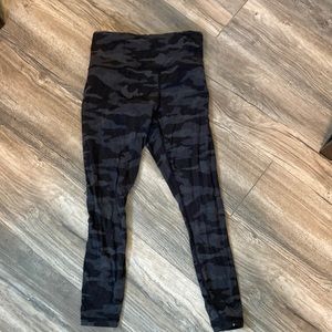 Athleta black camp leggings